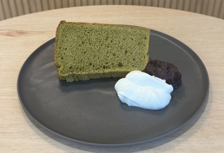 ▼抹茶シフォンケーキ